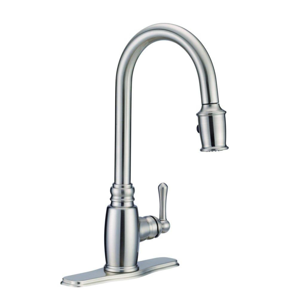 Danze D455557 Opulence Single Handle Pull-Down Kitchen Faucet Chrome