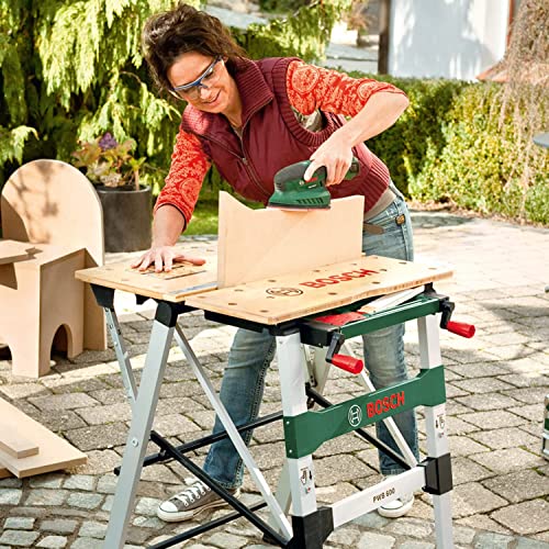 Bosch Home and Garden Cordless Hot Glue Gun Roller Stand Work Bench
