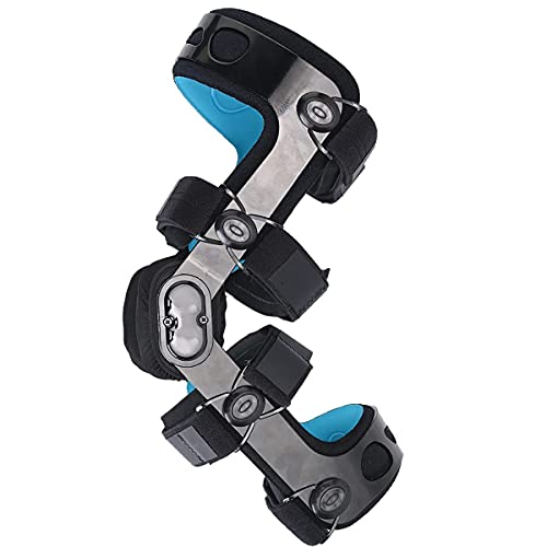 Orthomen Functional Knee Brace - for ACL/MCL/PCL/Meniscus/Ligament/Sports Injuries, Adjustable Hinged ROM Orthopedic Knee Orthosis for Men & Women (M/Right)