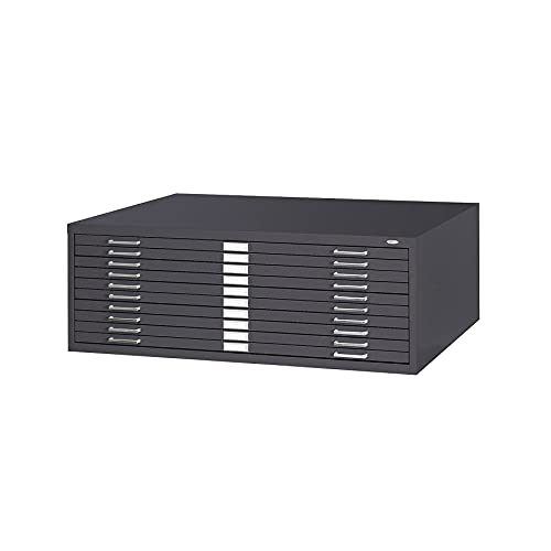 Safco Products 4997WHR Flat File Closed Base for 5-Drawer 4996WHR Flat File, Sold Separately, White