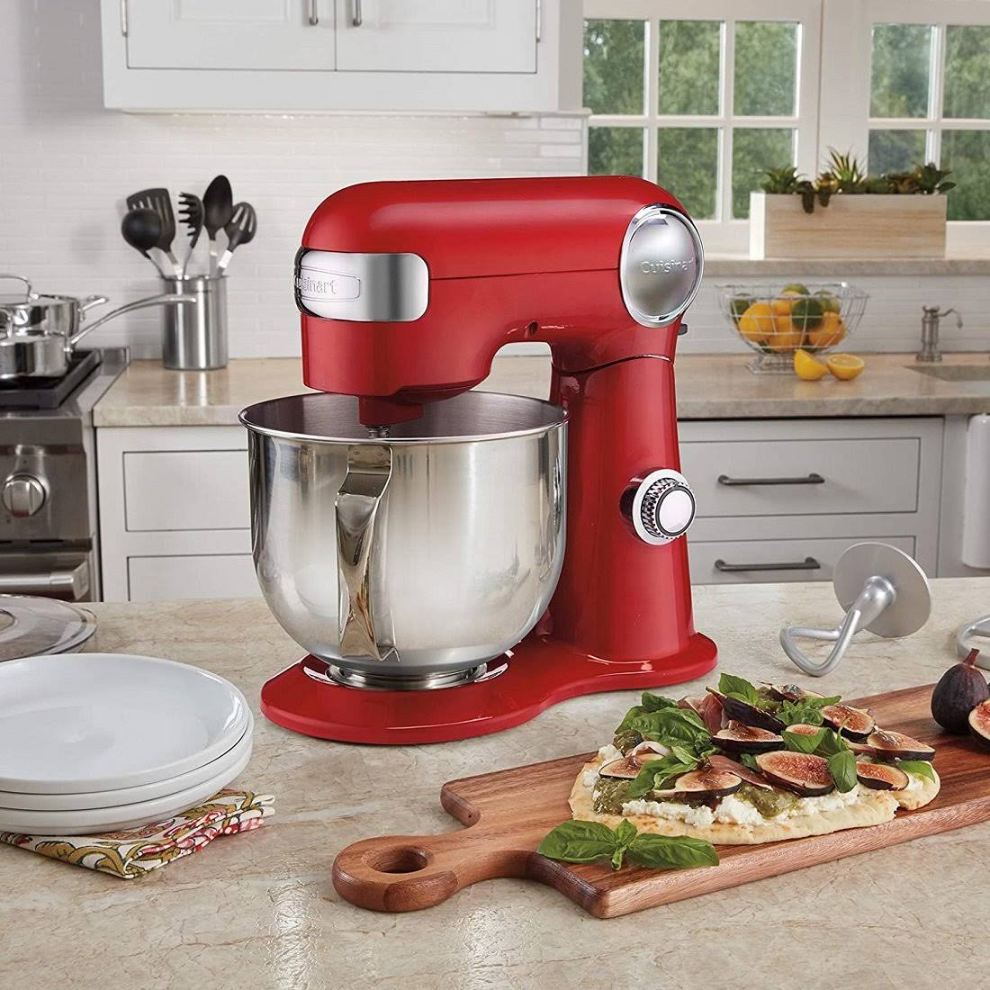 Cuisinart Precision Master 5.5 Qt (5.2L) Stand Mixer Red
