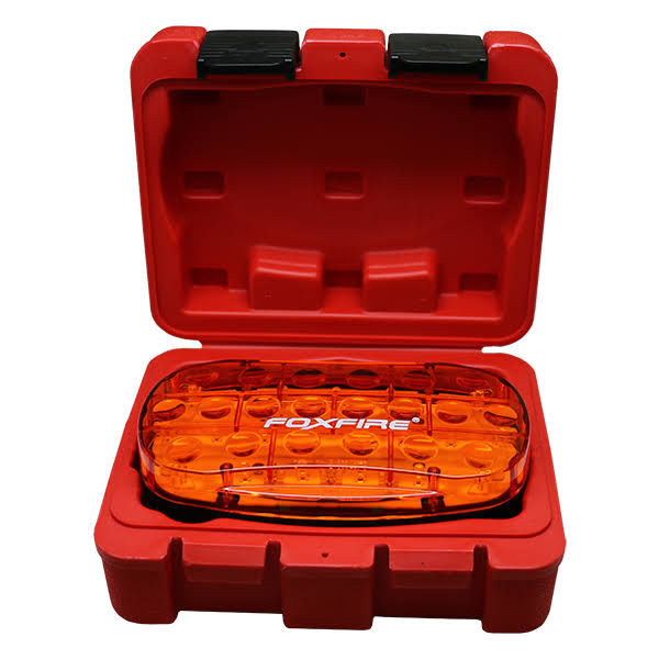 MS Carita MSFLLKBR - Red Foxfire Logger Light w/Bat
