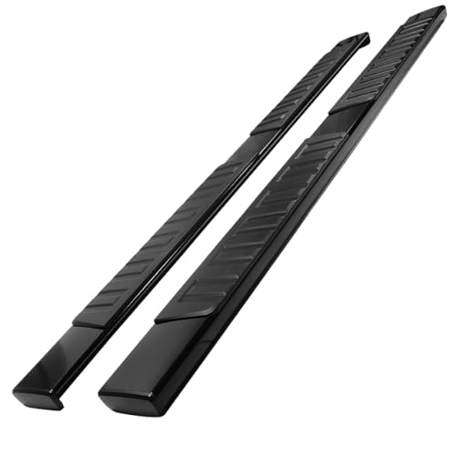YITAMOTOR 6 inches Running Boards Compatible with 2019-2024 Chevy Silverado/GMC Sierra 1500 Double Cab, 2020-2024 Silverado Sierra 2500HD/3500HD Side Step Nerf Bars Side Bars (Exclude 2019 LD/Limited)