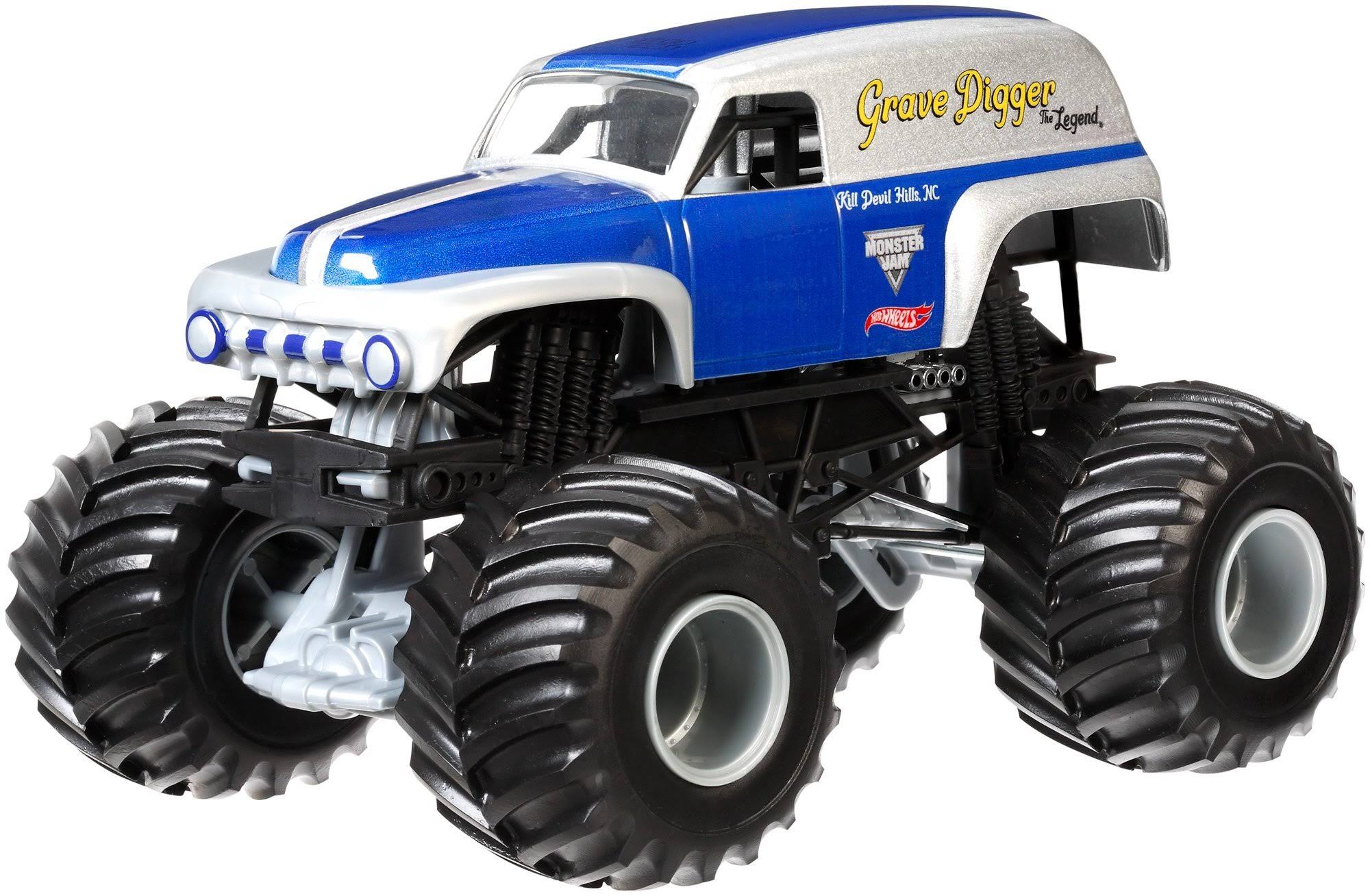 Hot Wheels Monster Jam 1 24 Scale Grave Digger The Legend Vehicle