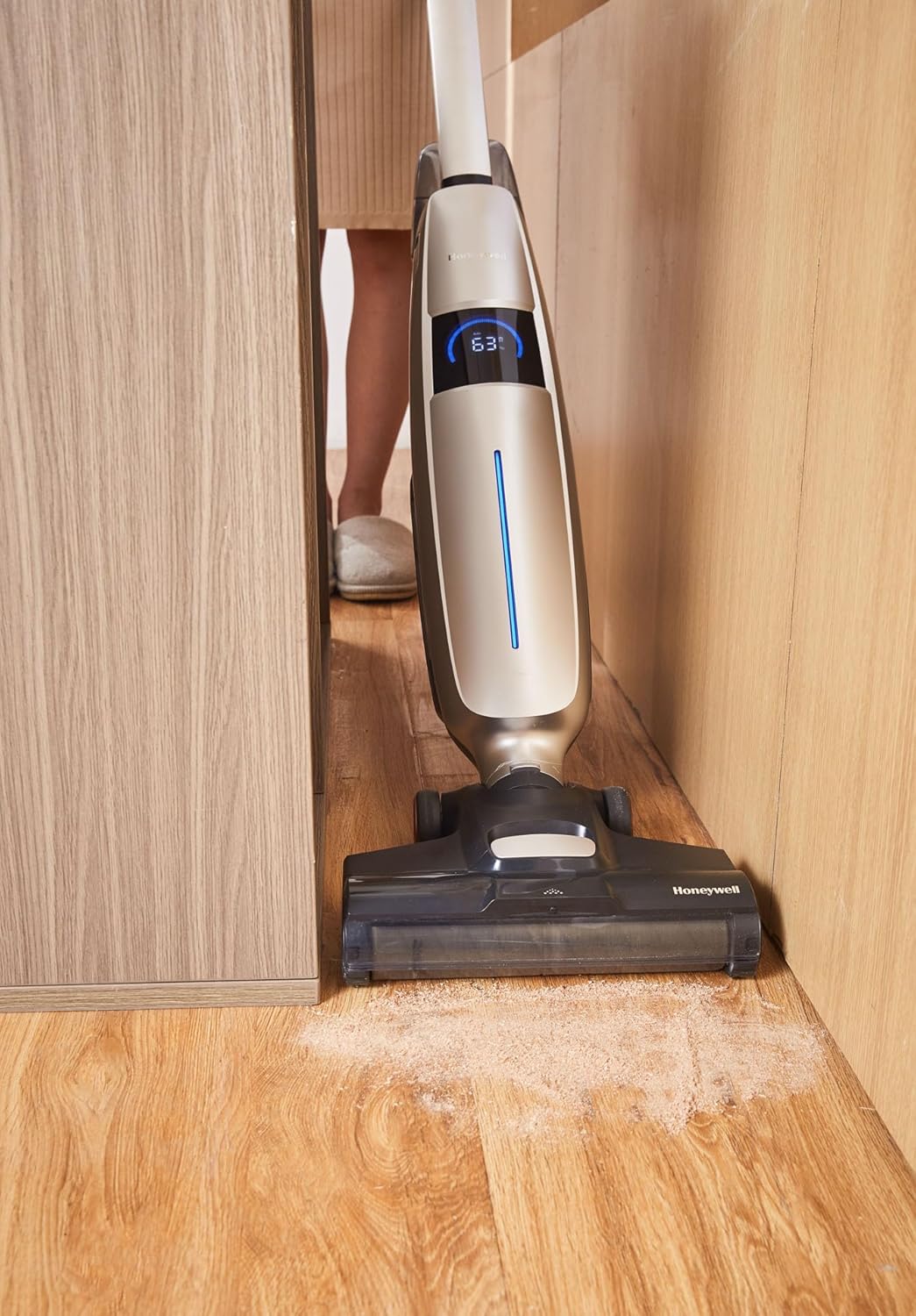 Honeywell FC15 Ultamax Elite Cordless Wet Dry Vacuum Cleaner, Floor Cleaner, 3-in-1: Precision Spray, Power Scrub and Vacuum