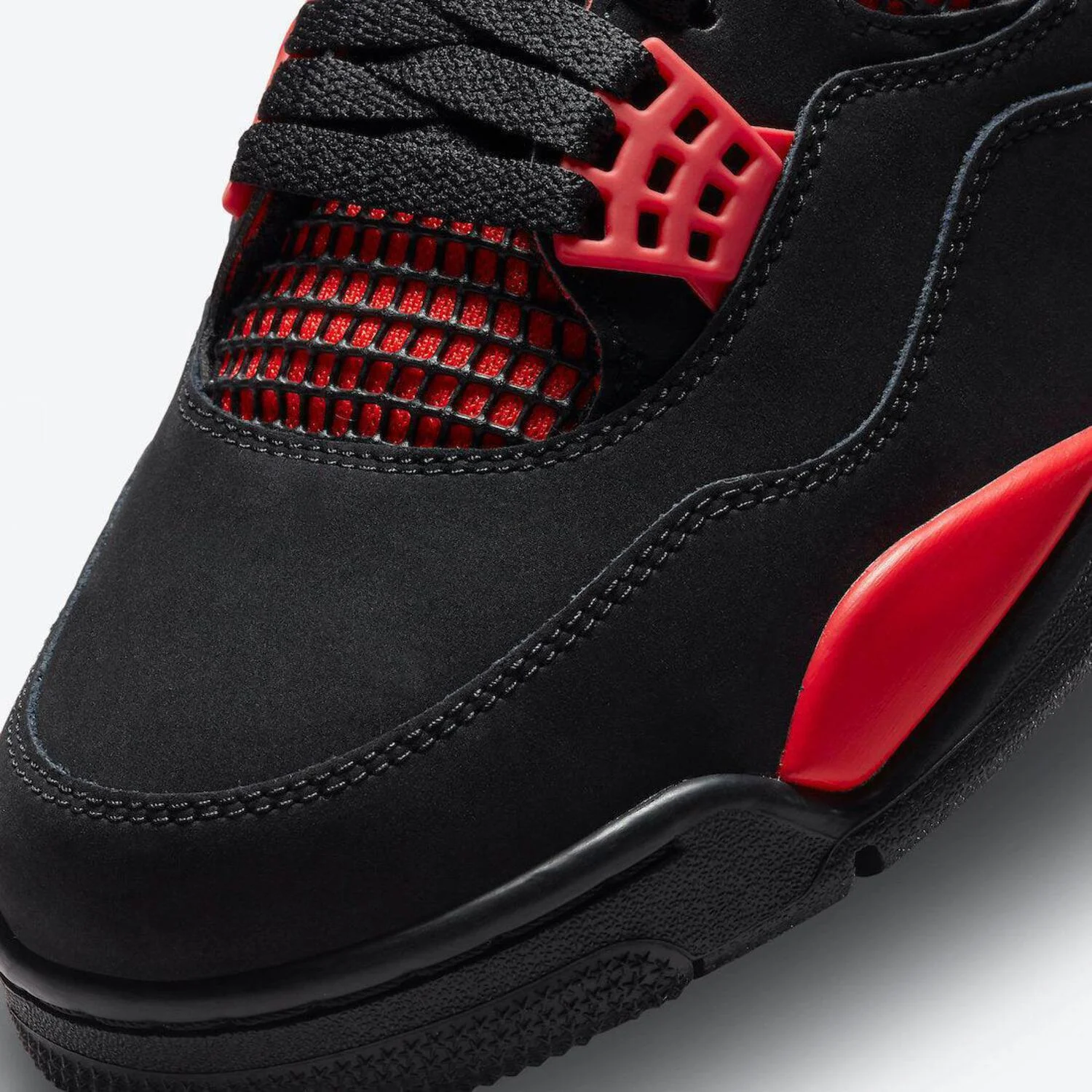 Men's Jordan 4 Retro "Red Thunder" Black/Multi-Color-Multi-Color (CT8527 016) - 9.5