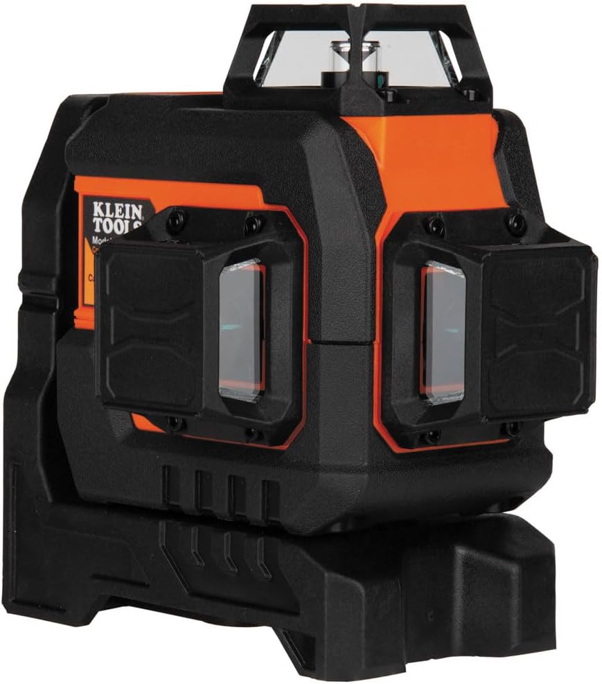 Klein Tools 93CPLG Compact Self-Leveling Laser Level, Bright Green 360-Degree Laser Planes, Rechargeable, Magnetic Mount