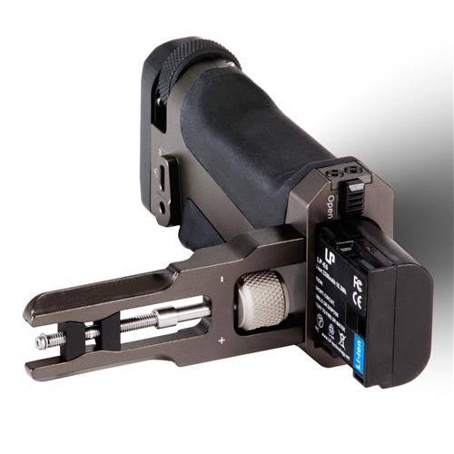 Tilta Side Focus Handle Type I for BMPCC 4K Cage, Supports LP-E6 battery, Gray