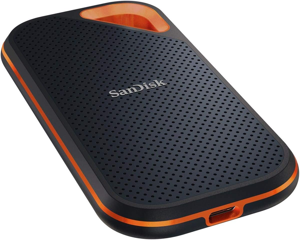 SanDisk Extreme PRO Portable 4TB USB 3.2 Type-C External SSD V2, 2-Pack