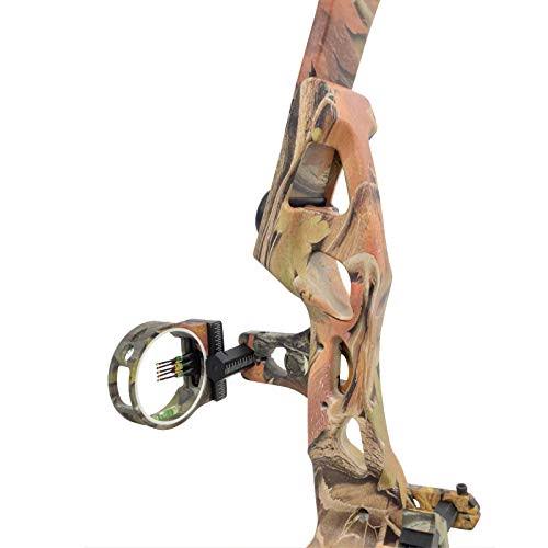 SAS Siege 55 lb Compound Bow w/ 5-Spot Paper Target - Camo