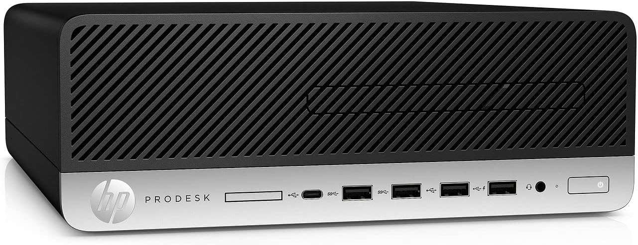 HP 600 G4 SFF Desktop Intel i5-8400 UP to 4.00GHz 16GB DDR4 256GB NVMe SSD + New 1TB SSD Built-in AX210 Wi-Fi 6E BT Dual Monitor Support Wireless Keyboard and Mouse Win11 Pro (Renewed)