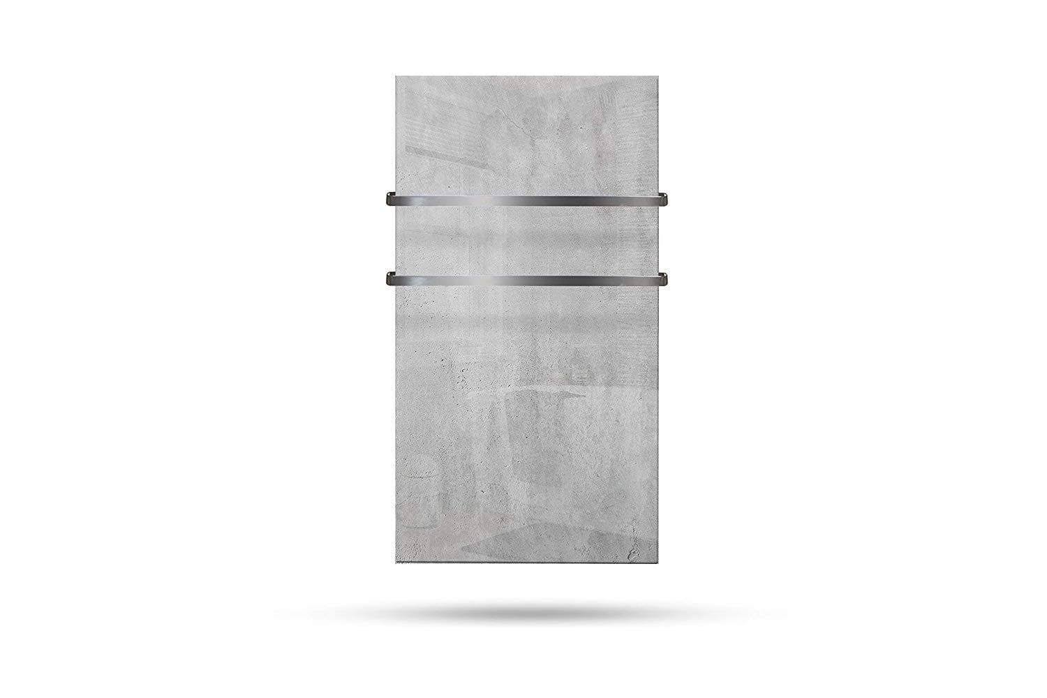 Heat Storm Wall-Mounted Glass Radiant Heater, 16x22 x 48x22-Gray Square