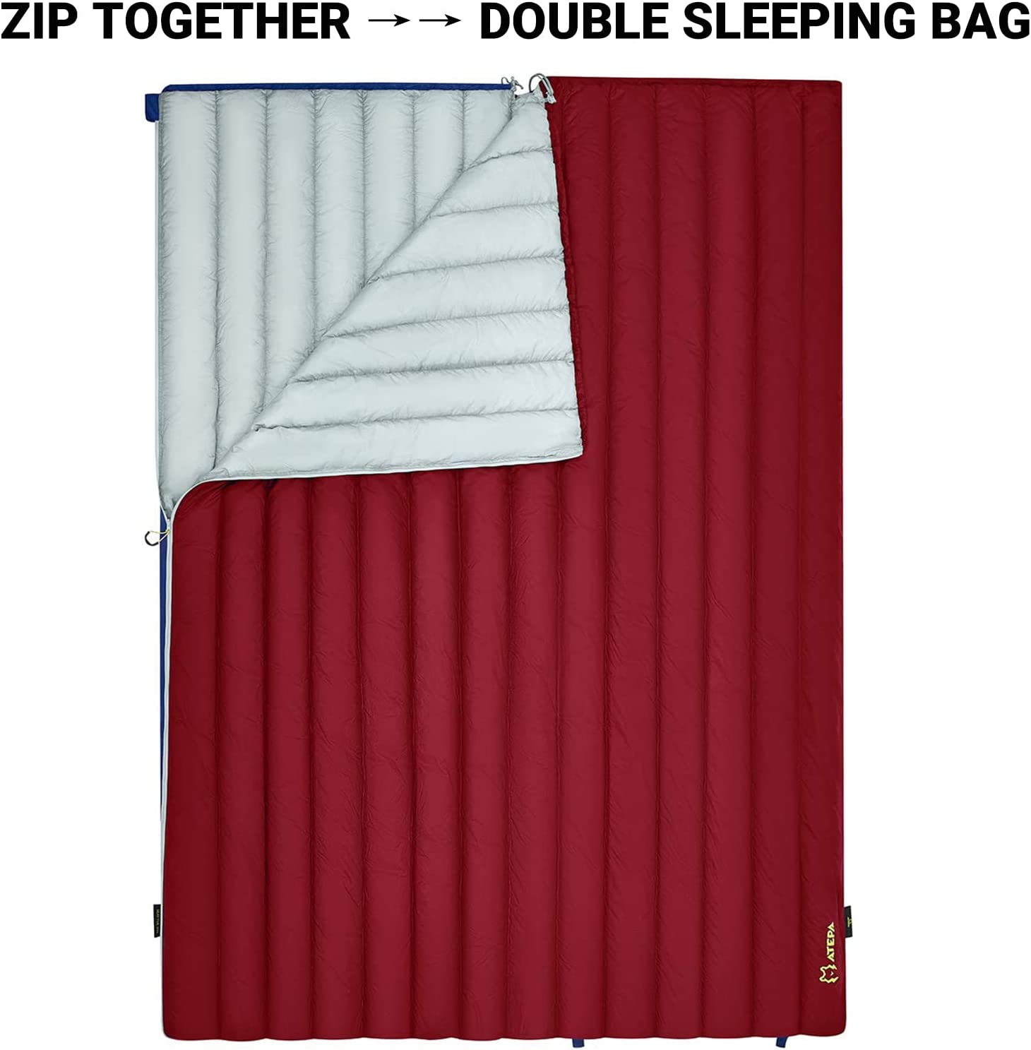 Sleeping Bag/ for Backpacking, Rectangular Warm Weather Sleeping Bag for Adult, ,
