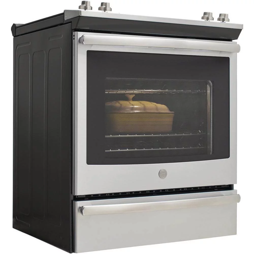 GE APPLIANCES JS760SPSS GE(R) 30 Slide-In Electric Convection Range with No Preheat Air Fry