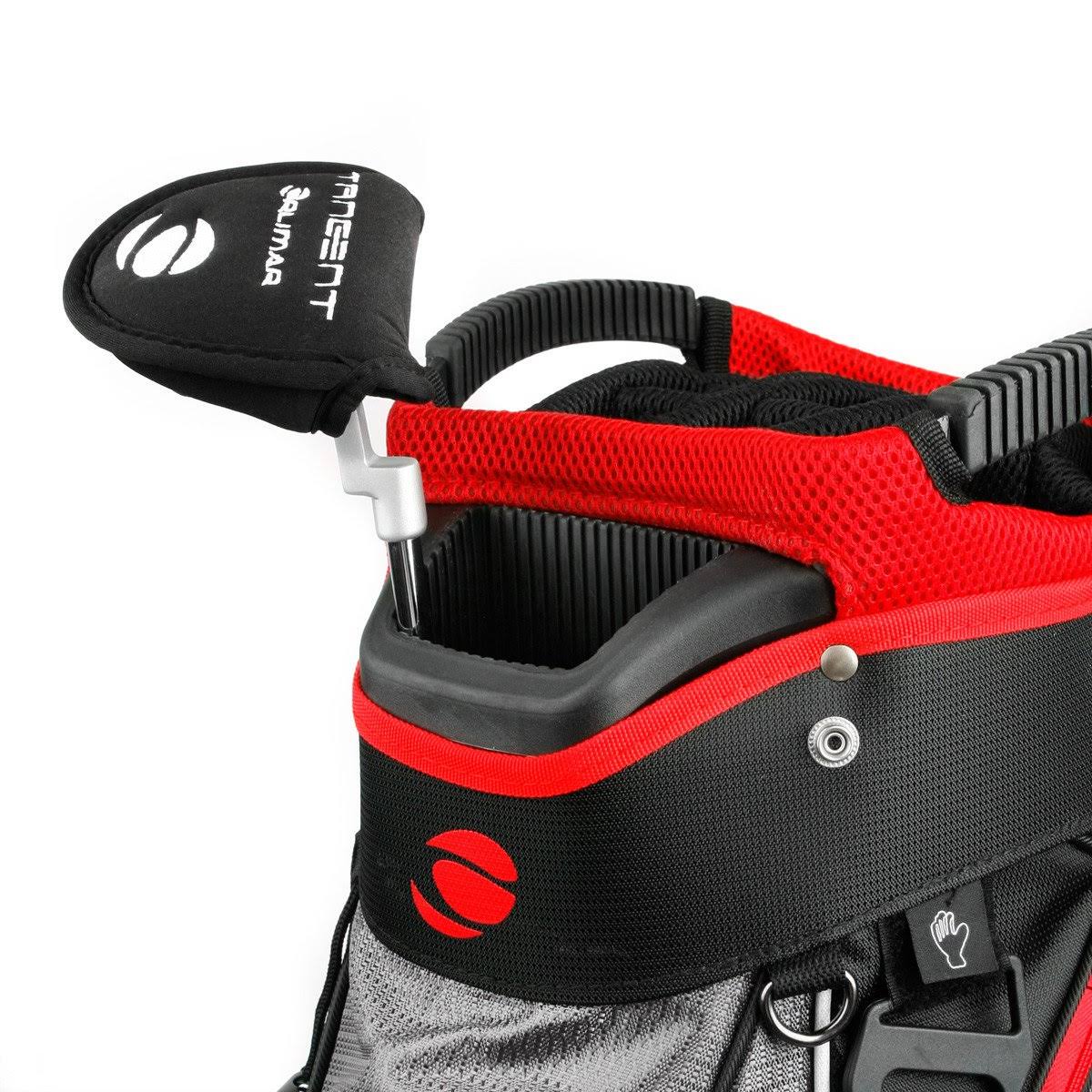 Orlimar Golf CRX Cooler Cart Bag - Black/Red/Charcoal