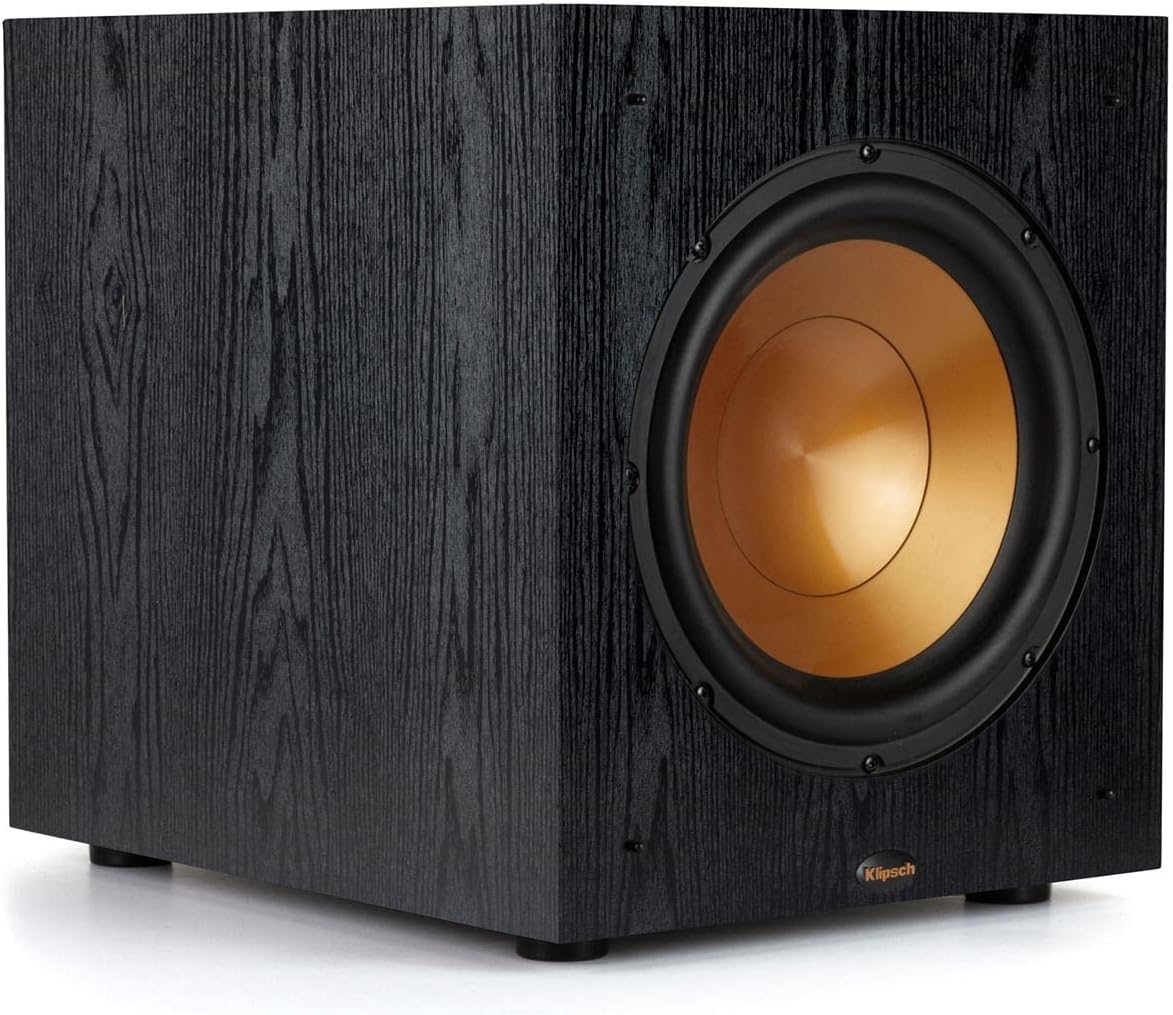 Klipsch Synergy Black Label 5.1 Home Theater System with 2X F-300 Floorstanding Speaker, SUB-100 10" Subwoofer, C-200 Center Channel, B-200 Bookshelf Speakers (Pair)