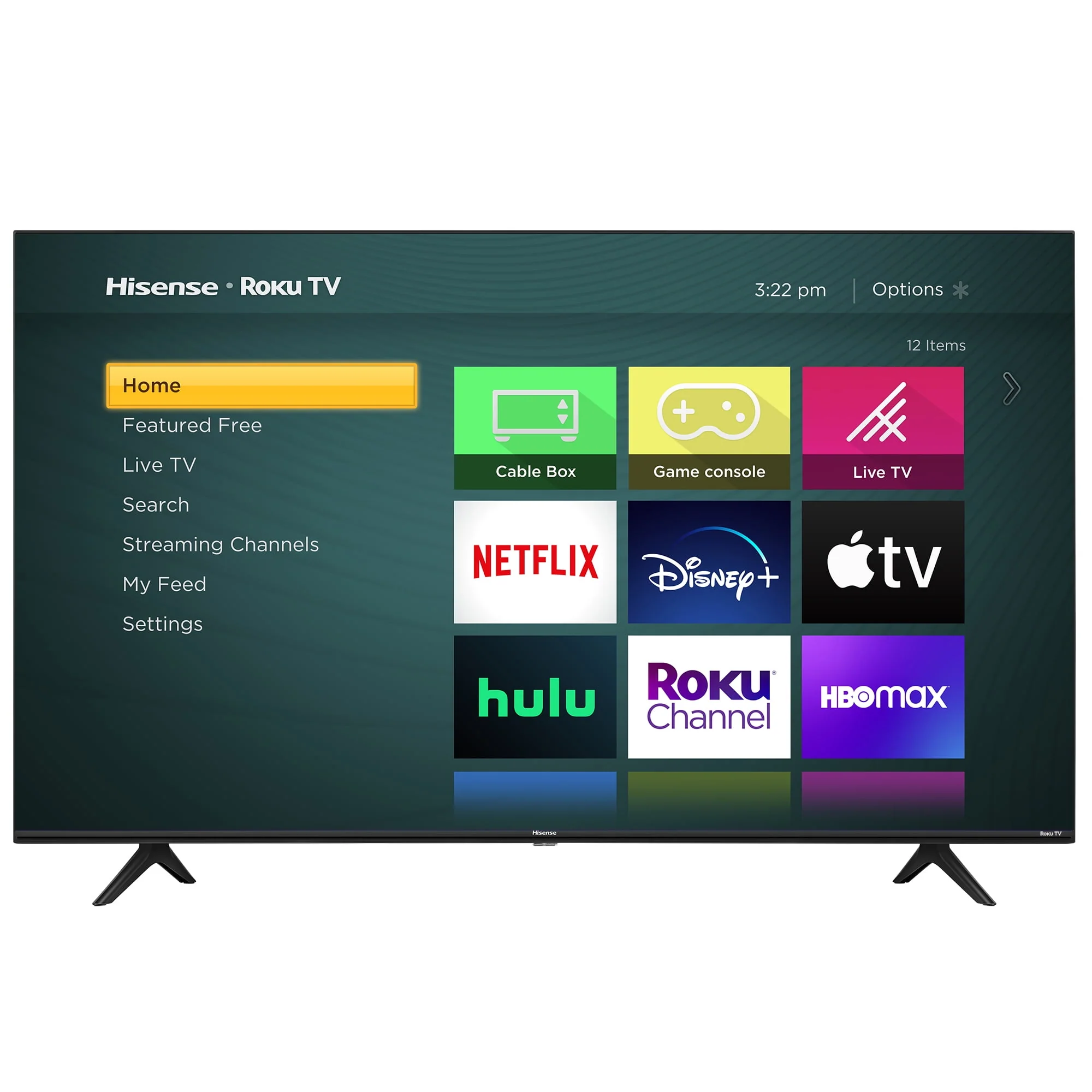 Hisense 58 Class 4K UHD LED LCD Roku Smart TV HDR R6 Series 58R6E3