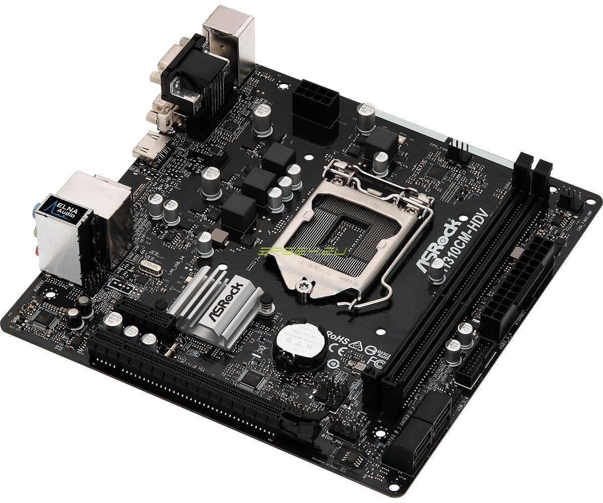ASRock H310CM-HDV Intel LGA 1151 MicroATX Motherboard