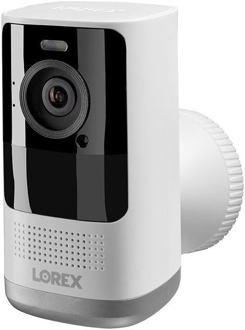 Lorex 2K Smart Deterrence Add-On Wire-Free Indoor / Outdoor Security Camera (Requires Lorex Home Hub or Lorex Home Center/Smart Home Security Center)