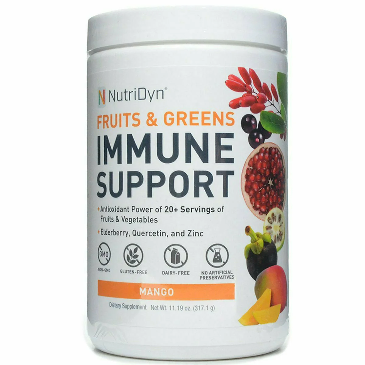 Fruits & Greens Immune Support by Nutri-Dyn - Kansas Nuitrition - HNZSDS