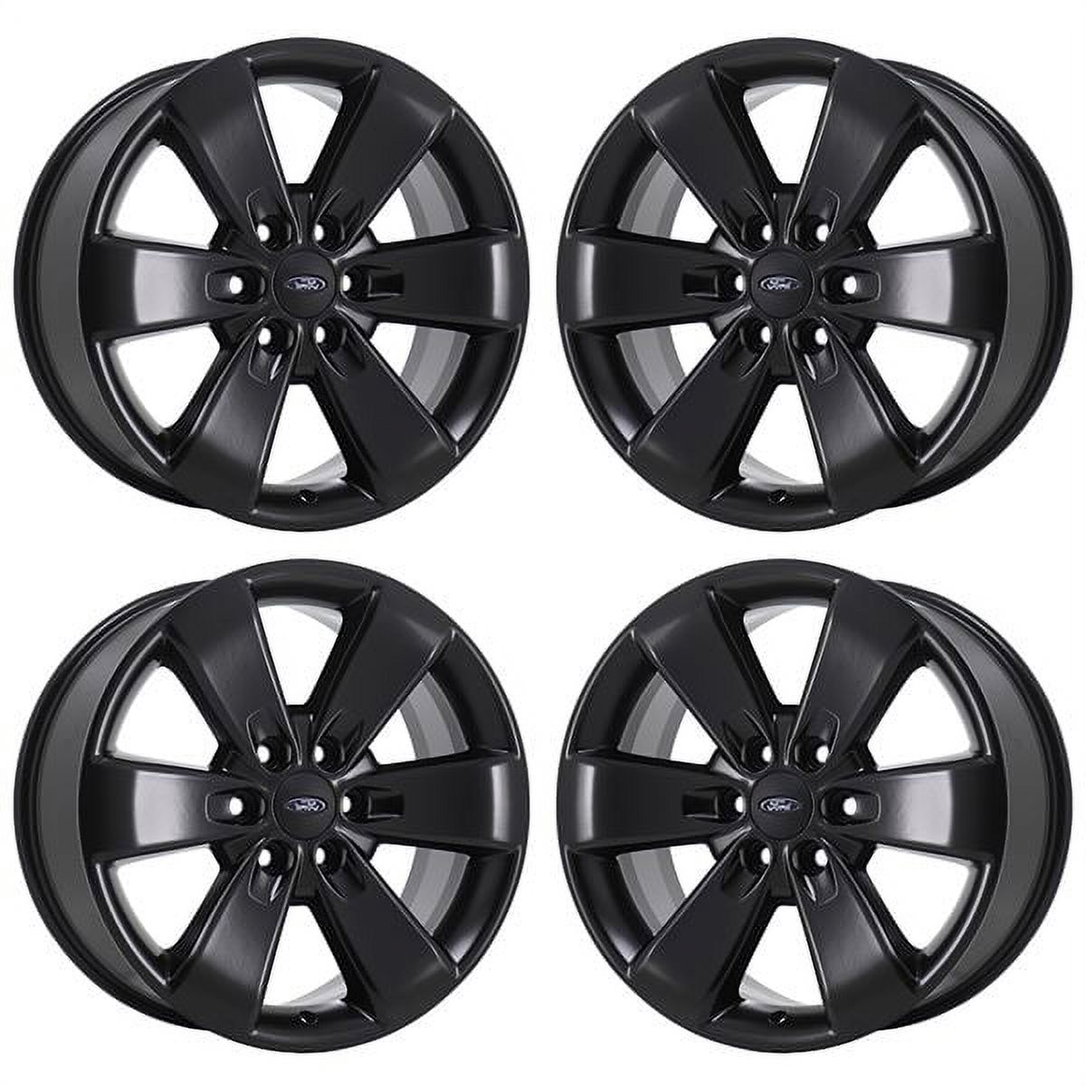 FORD F150 2009 - 2014 SATIN BLACK Factory OEM Wheels Rims (Not Replicas) (W)