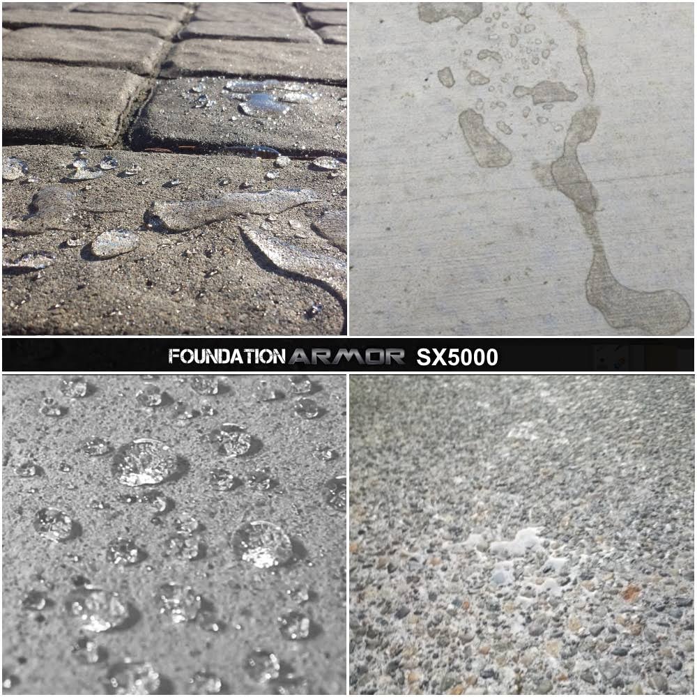 Armor SX5000 Penetrating Silane Siloxane Concrete Sealer and Masonry Water Repellent (5 Gal)