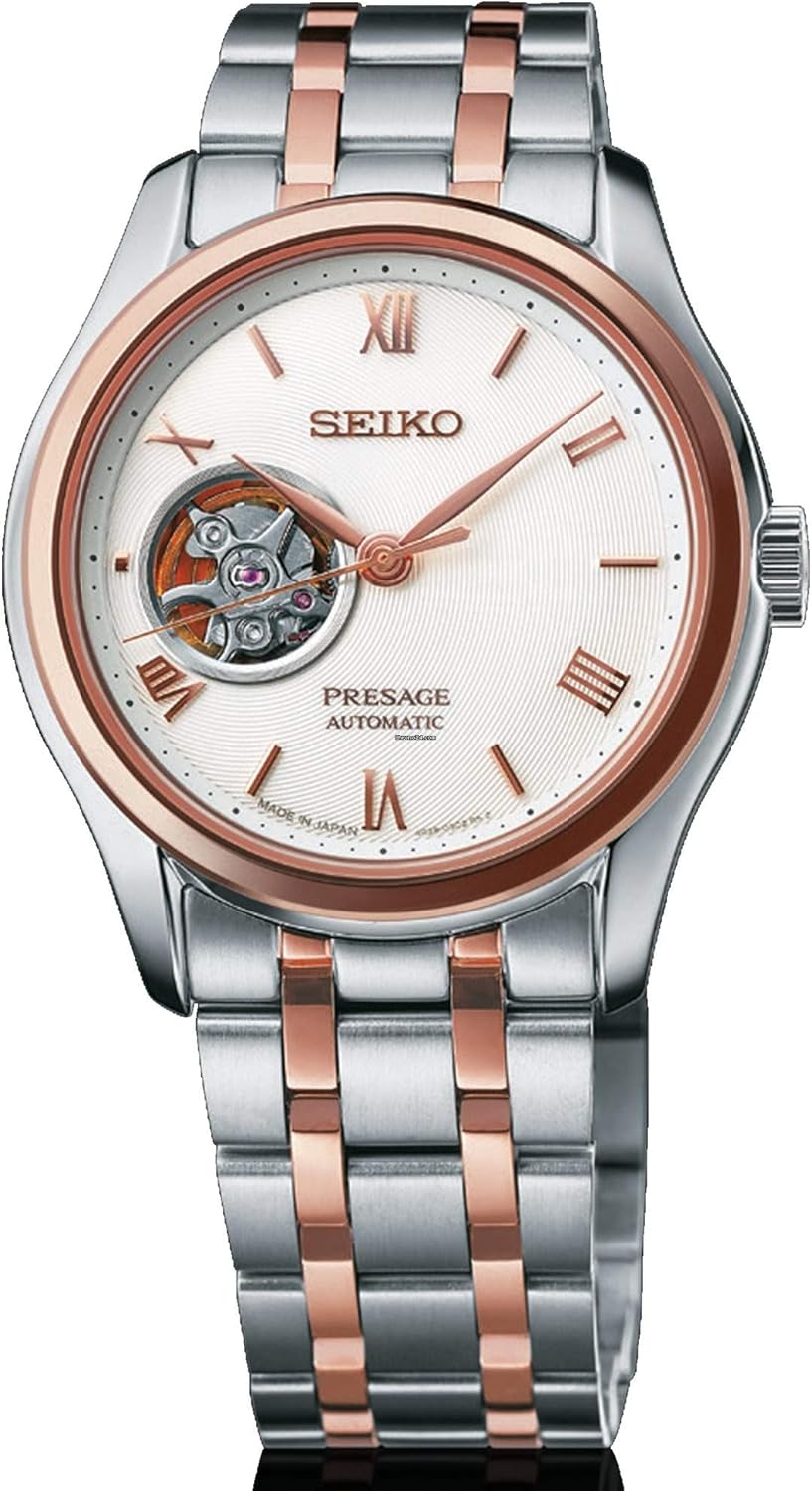 Seiko Presage Automatic White Dial Men's Watch SSA412J1