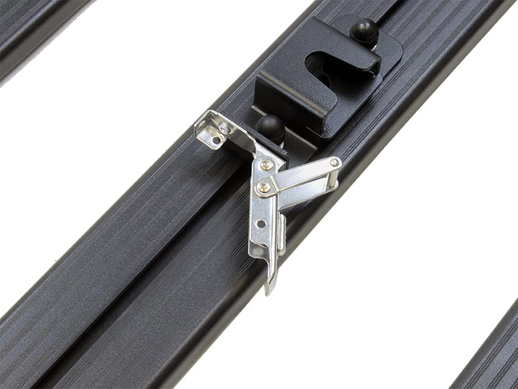 Quick Release Roof Top Tent Mount Kit - Camping, Outdoor Travel, Off-Road Bracket Holder for Roof Racks on Trucks, Pick Up, SUV, Car or Van (Black) Front Runner