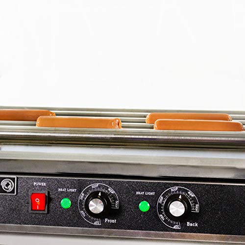 VIVO Electric 12 Hot Dog and 5 Roller Grill Cooker Warmer