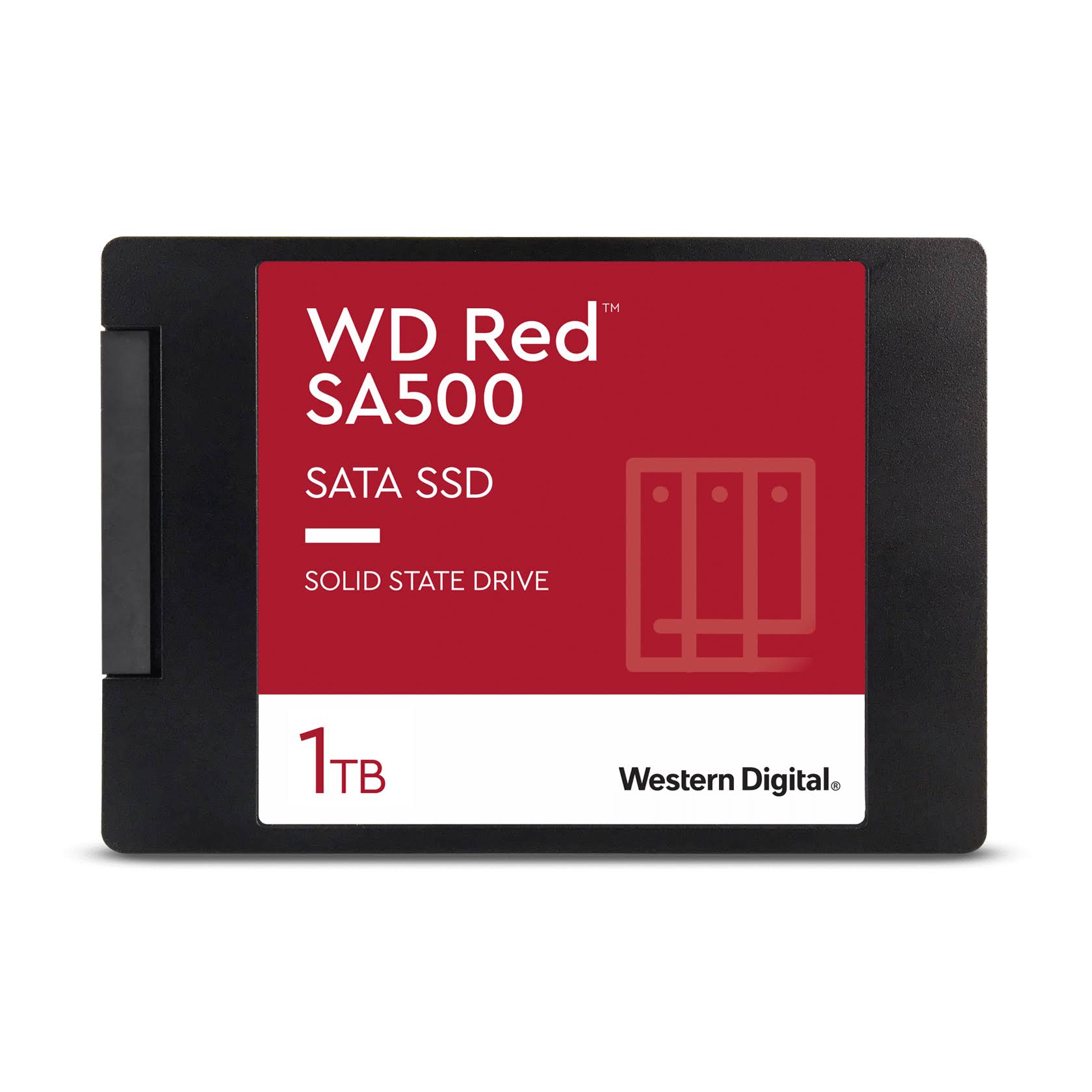 WD Red SA500 NAS SATA 1 TB Internal SSD - 2.5x22 - WDS100T1R0A - SATA 6Gb/s