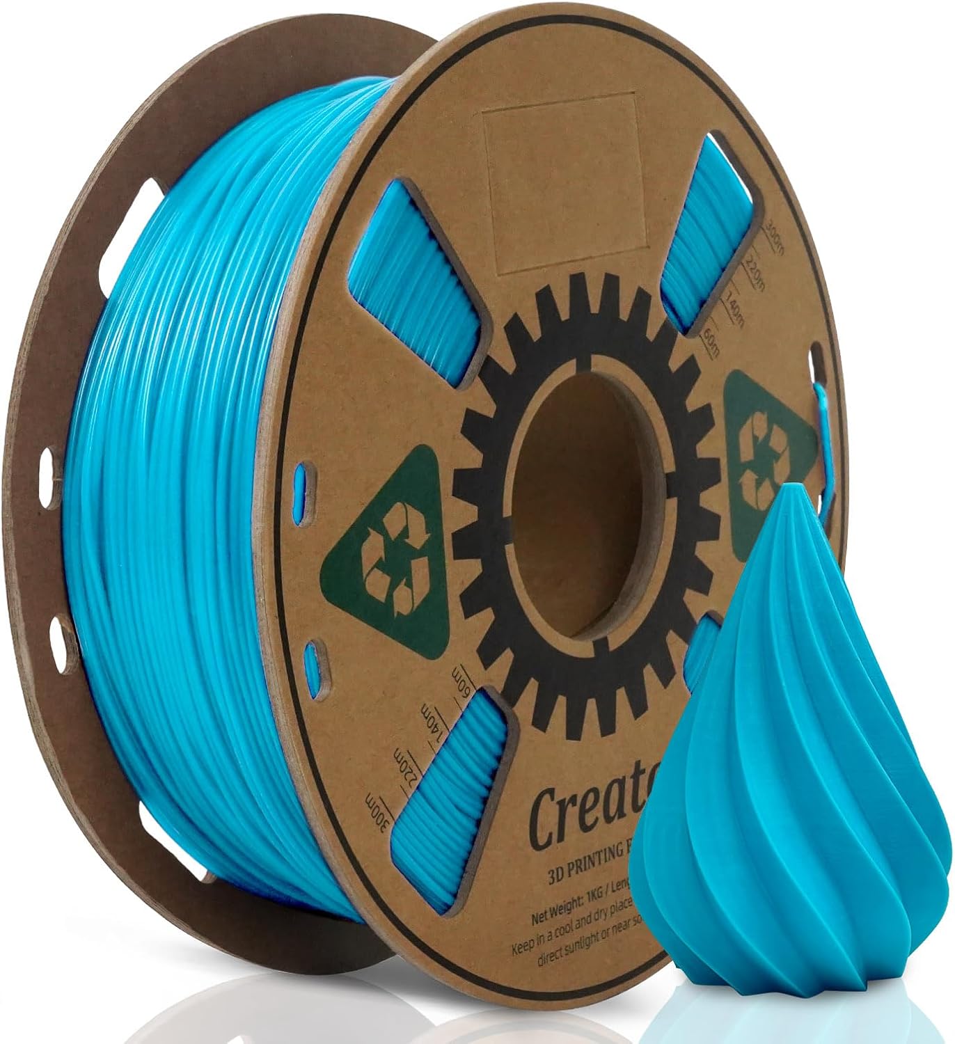 Flashforge Adventurer 5M Pro 3D Printer with Extra 1KG HS PLA Cyan Filament