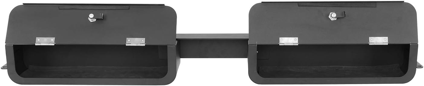Hooke Road Wrangler Overhead Lock Box Front Seat Interior Console Storage for Jeep Wrangler TJ 97-06