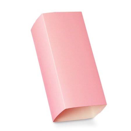 Light Pink Macaron Box Base 6 inch x 2 inch | Quantity: 100 Width 2 1/2 inch by Paper Mart