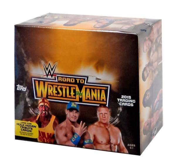 WWE Wrestling 2015 Road to Wrestlemania Trading Card Hobby Box