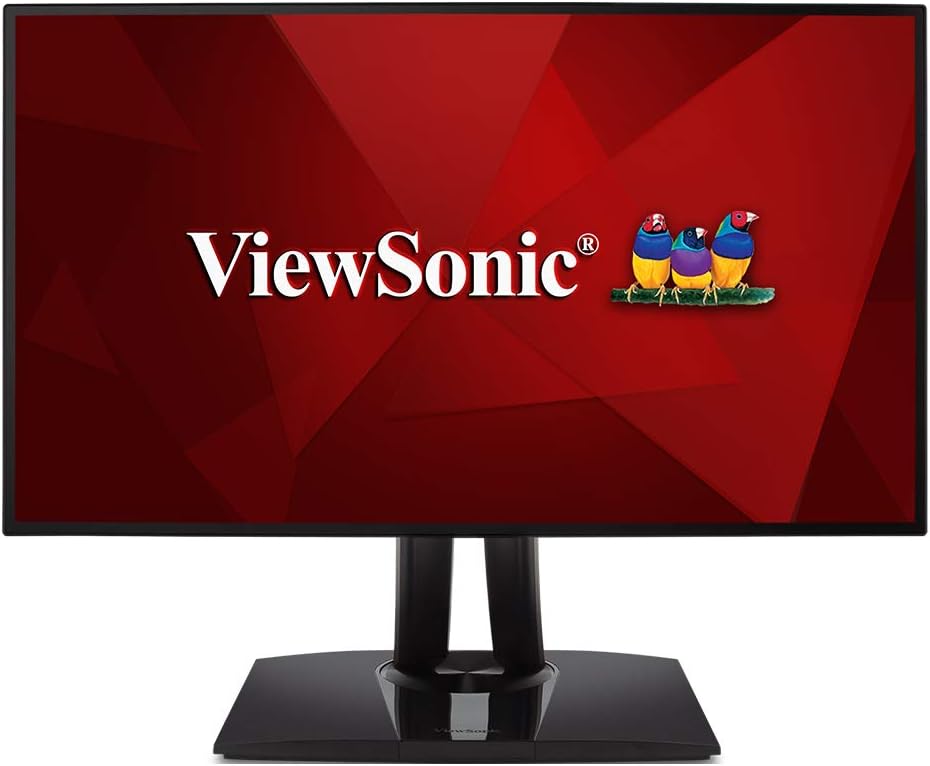 ViewSonic VP2468a 24-Inch Premium IPS 1080p Monitor with Advanced Ergonomics, ColorPro 100% sRGB Rec 709, 14-bit 3D LUT, Eye Care, 65W USB C, RJ45, HDMI, DP Daisy Chain for Home and Office