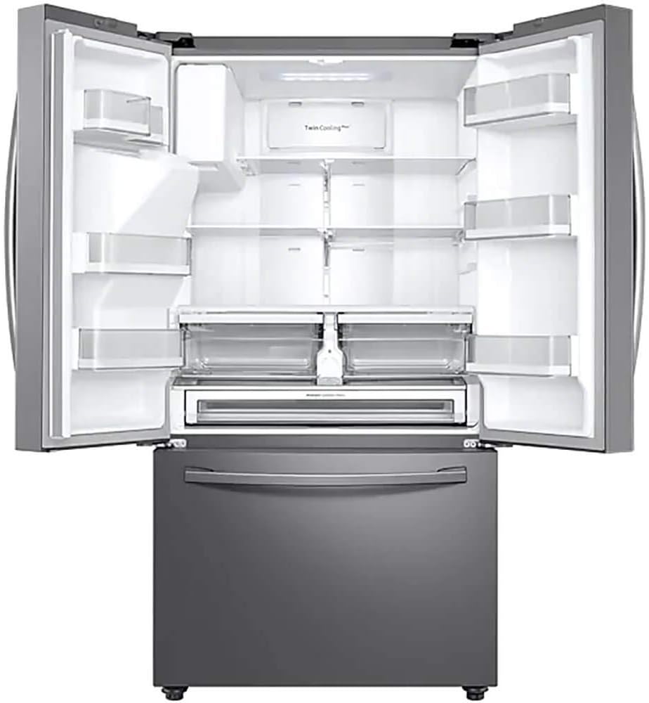 SAMSUNG RF28R6201SR 28 cu. ft. 3-Door French Door, Full Depth Refrigerator with CoolSelect Pantry(TM) in Stainless Steel