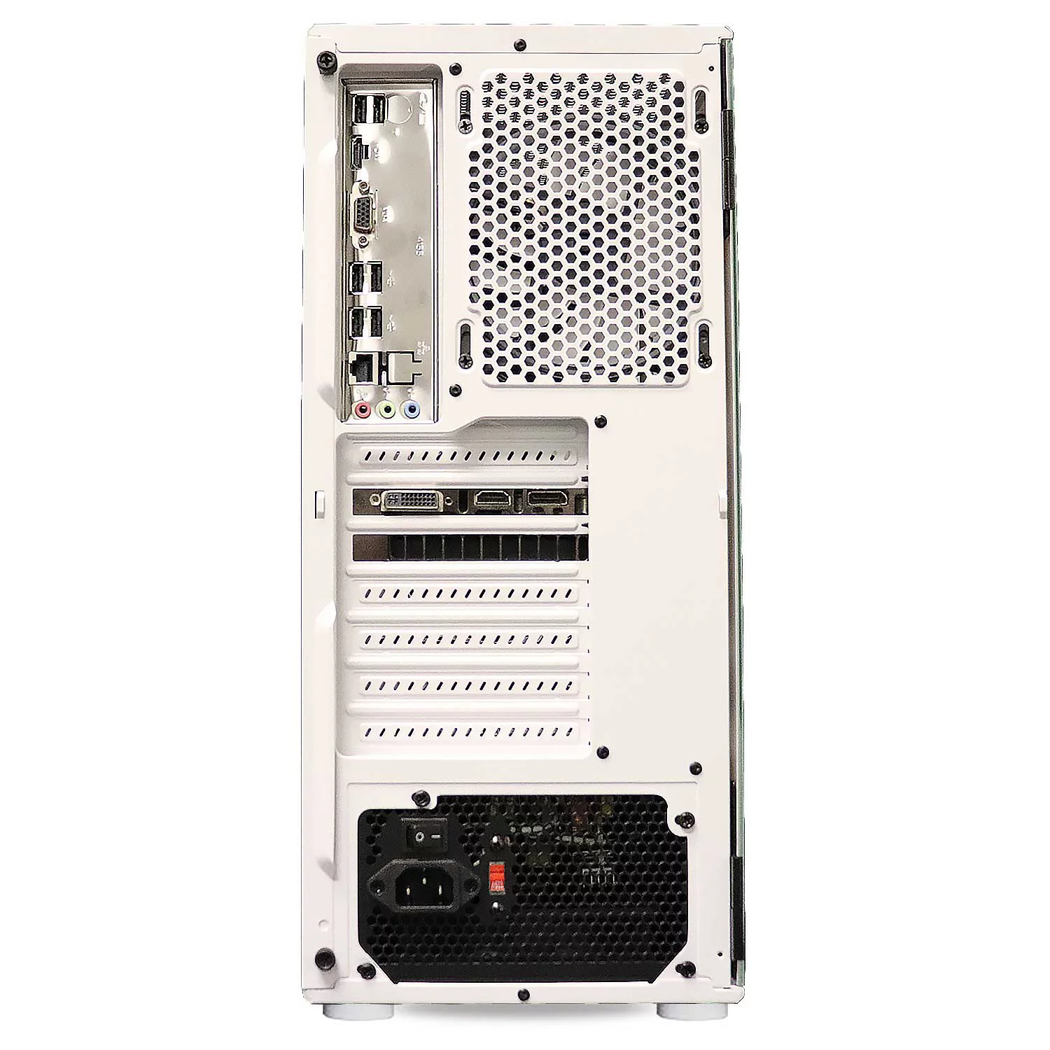 ViprTech.com Prime Gaming PC Computer - Intel Core i5 3rd Gen, NVIDIA GTX 750 Ti 2GB, 16GB RAM, 1TB HDD, WiFi, RGB, Windows 10 Pro, 1 Year Warranty, White