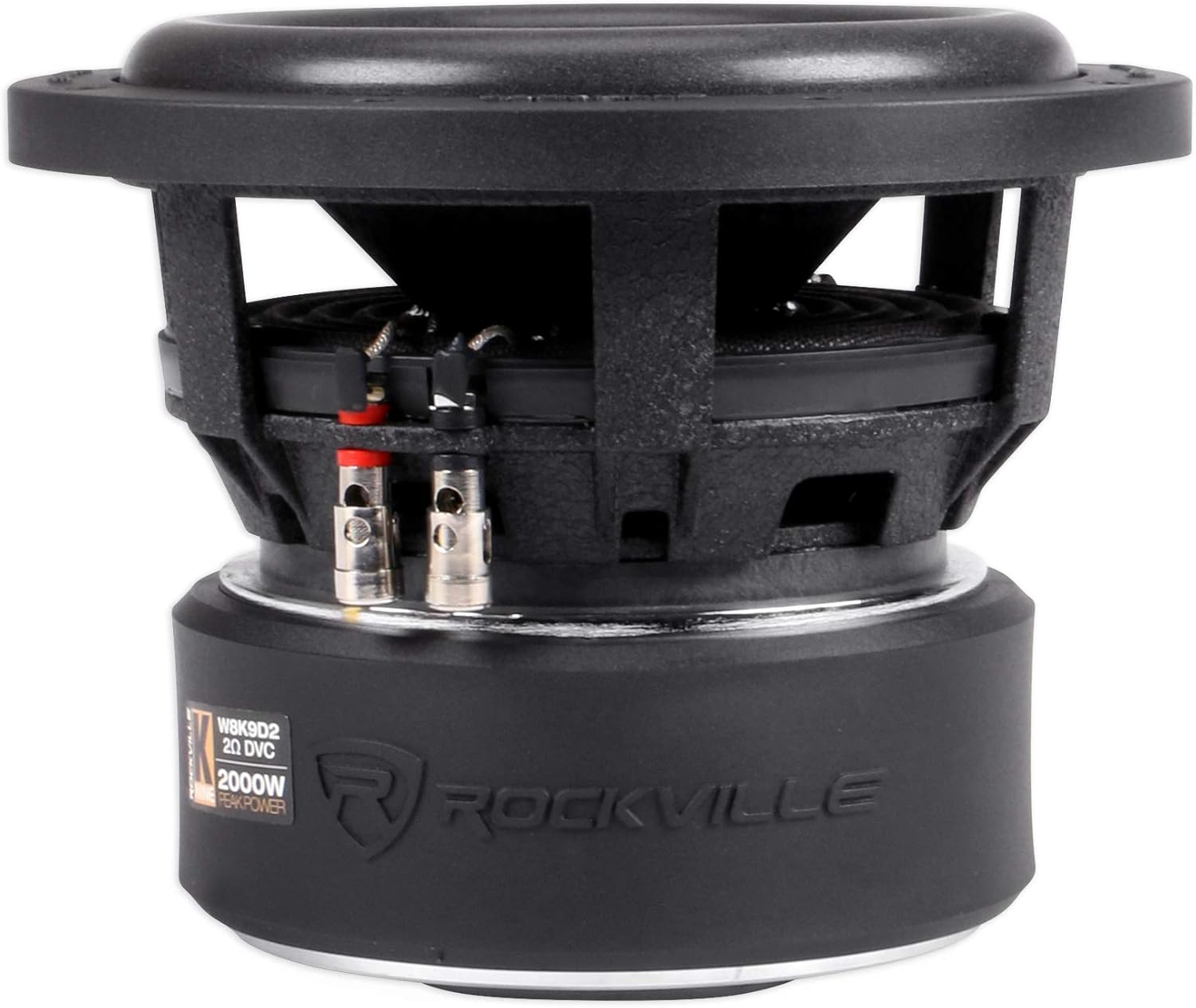 Rockville (2) W8K9D2 8" 2000 Watt Car Stereo Subwoofers Dual 2-Ohm CEA Subs