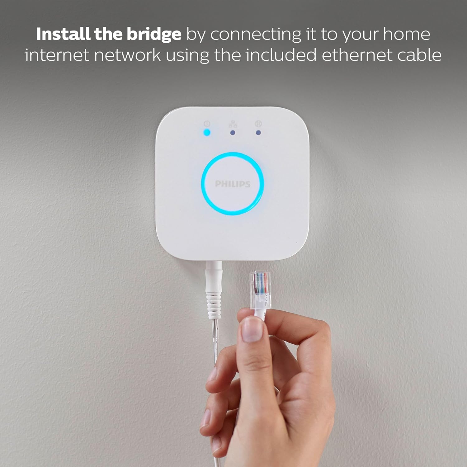 Philips Hue Smart 100W PAR38 LED Bulb & Bridge - Unlock The Full Potential of Hue - Multi-Room and Out-of-Home Control - Create Automations and Zones