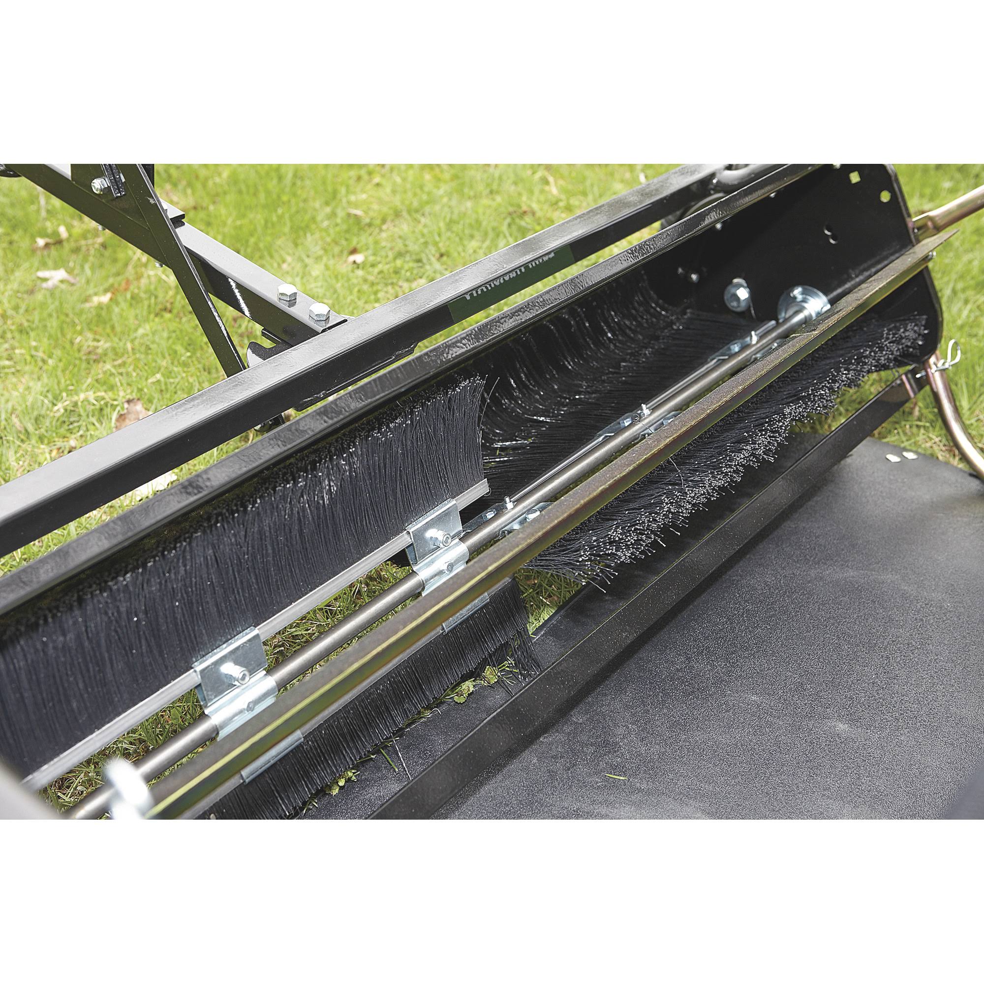 Strongway 49172 42 inch Lawn Sweeper - 13 Cu. ft. Capacity