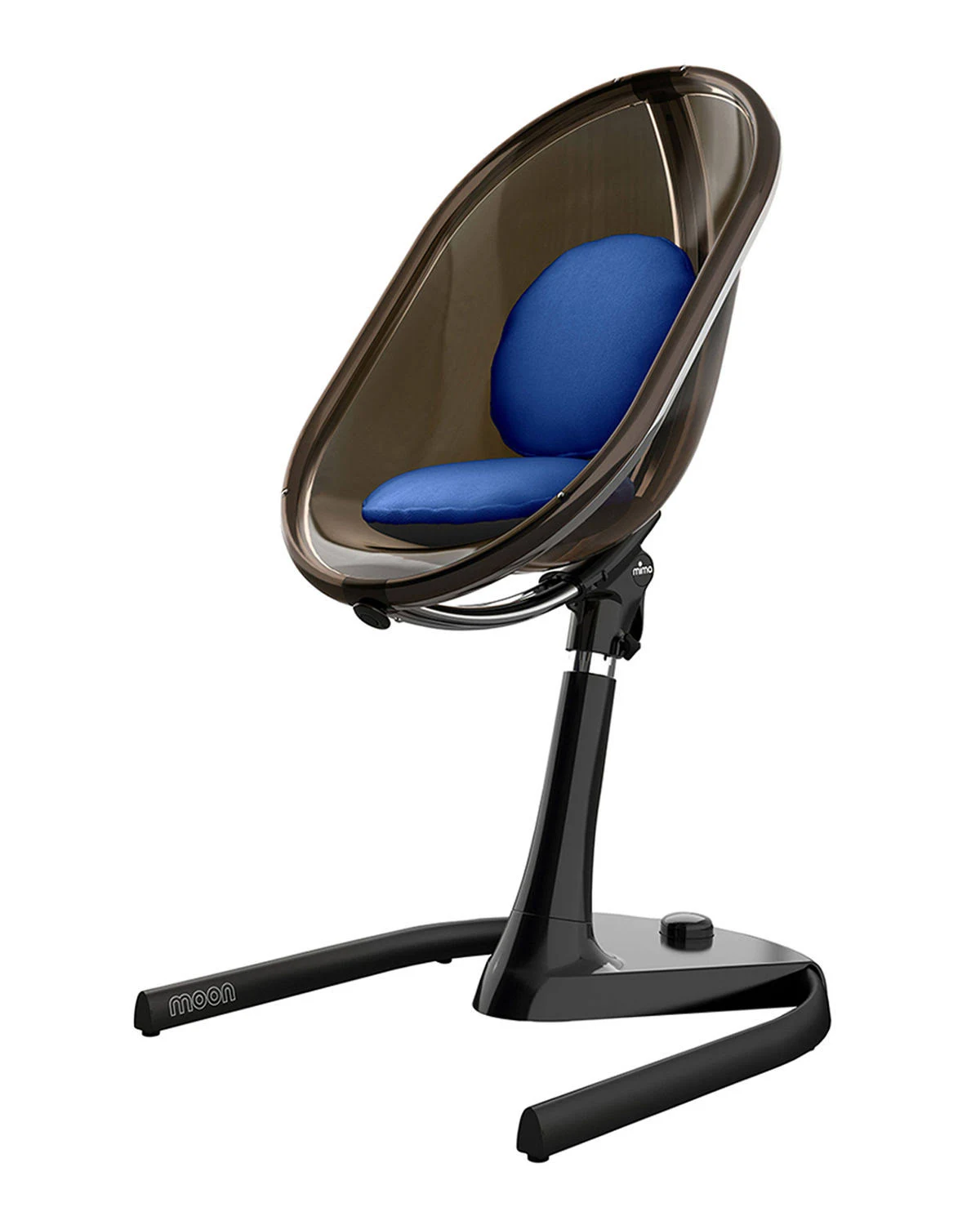 Mima Moon 2g High Chair - Black / Royal Blue