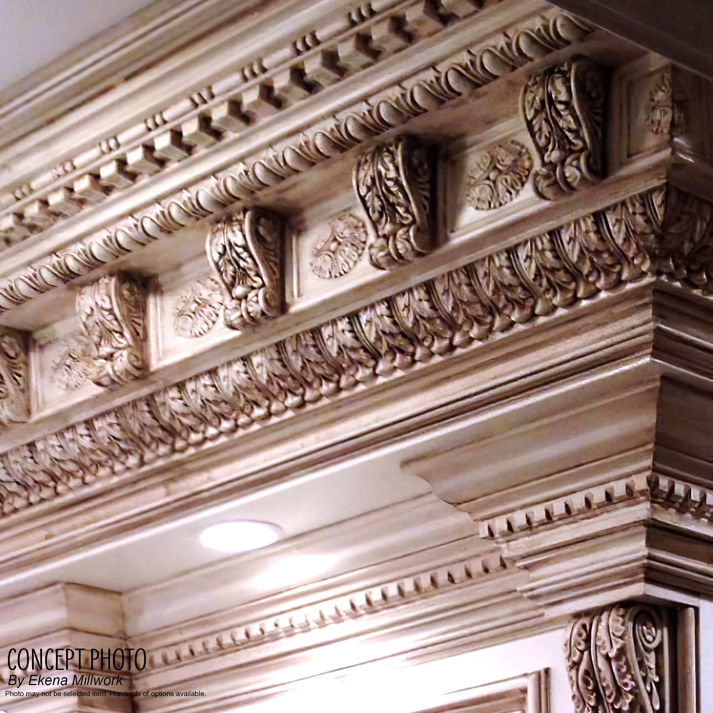Ekena Millwork 7.75 in. Classic Smooth Crown MOULDING
