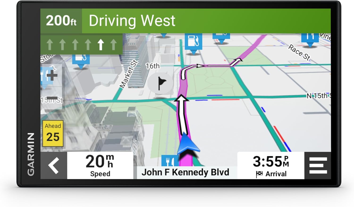 Garmin DriveSmart 71 EX with Traffic, 7-inch Car GPS Navigator with Bright, Crisp High-resolution Maps and Garmin Voice Assist