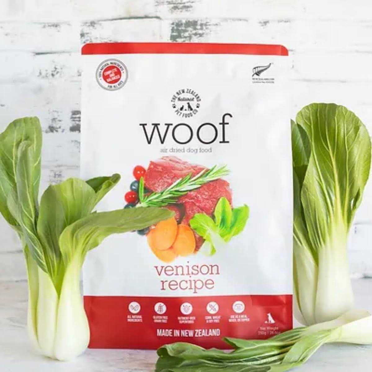 Woof Venison Air Dried Food - Pet Supplies online store