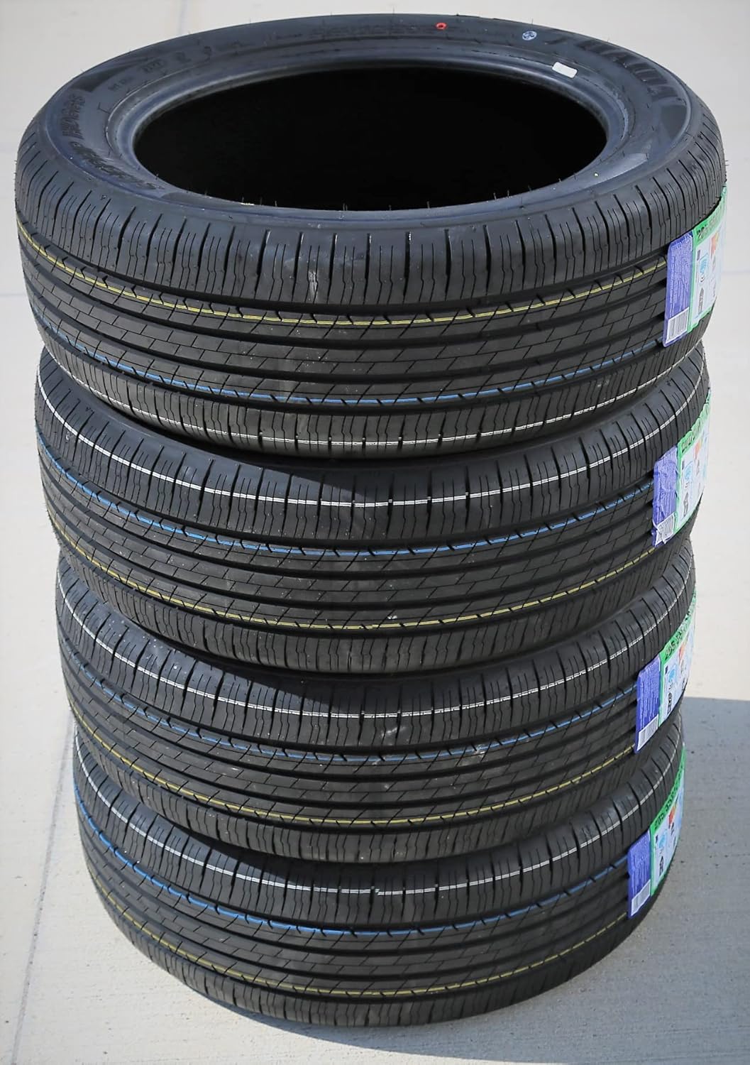 Haida HD668 All-Season Performance Radial Tire-205/55R17 205/55/17 205/55-17 91H Load Range SL 4-Ply BSW Black Side Wall