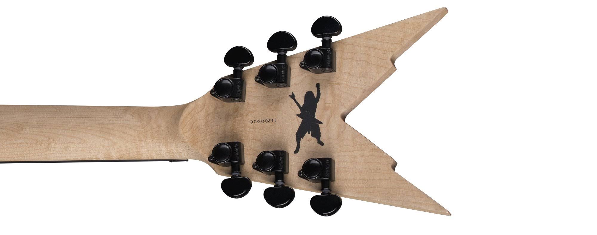 Dean Razorback DB Floyd Electric Guitar with Case DNA Splatter