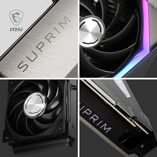 MSI NVIDIA GeForce RTX 4090 Suprim X 24GB GDDR6X Graphics Card