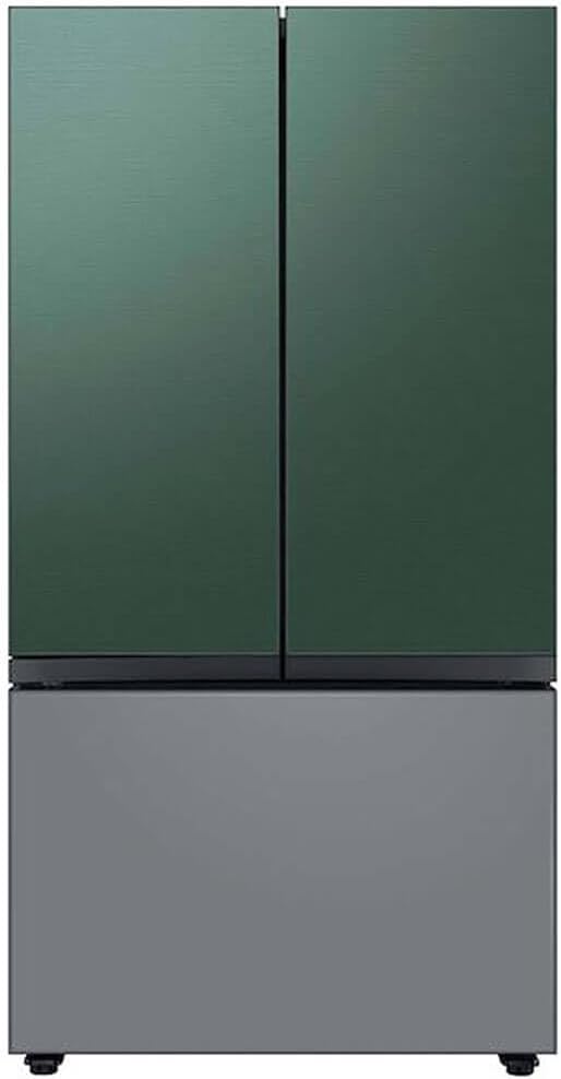 Samsung Bespoke 3-Door French Door Refrigerator Panel - Bottom Panel - Matte Grey Glass