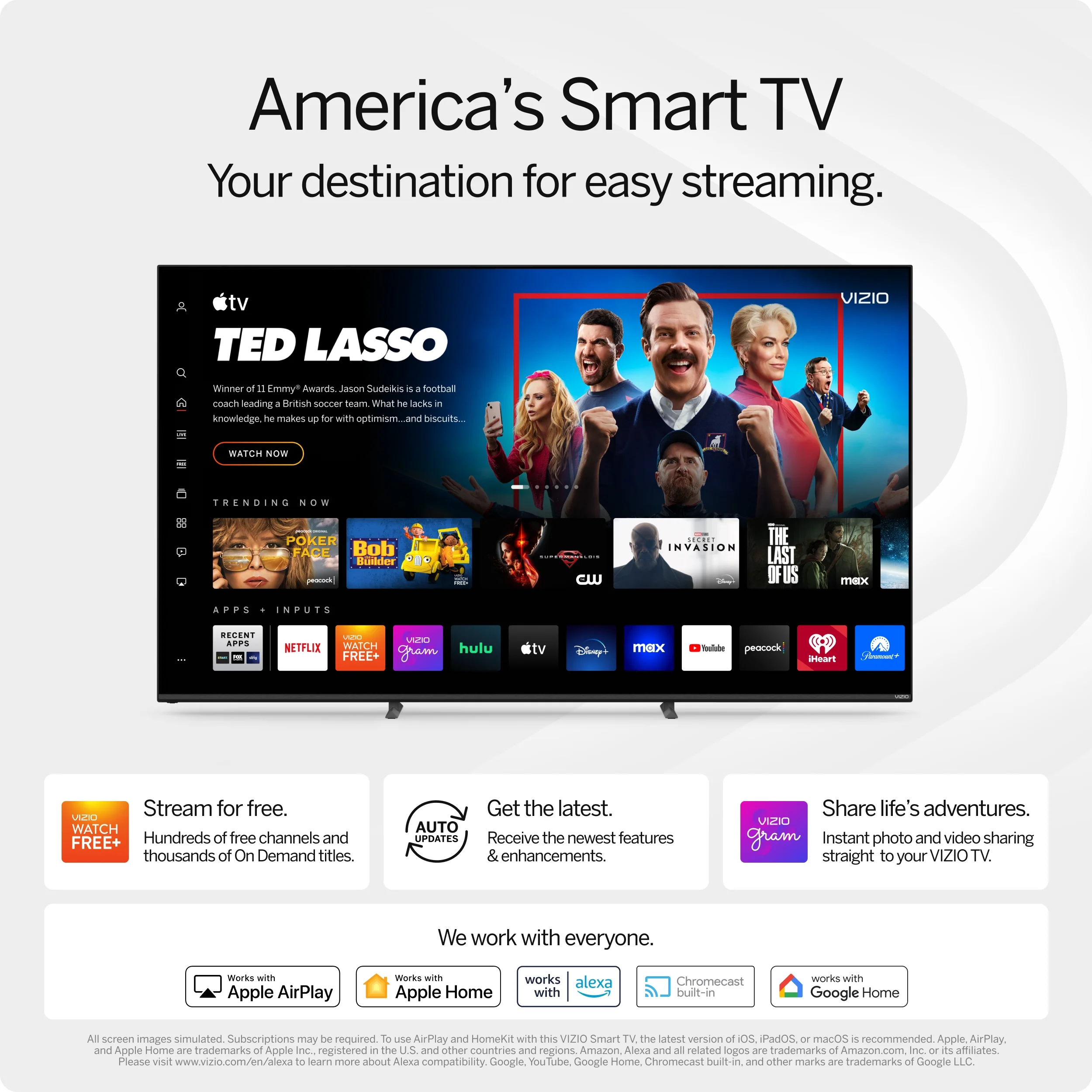 VIZIO 43 Class D-Series FHD LED Smart TV 2023 (Online Only) D43fM-K04