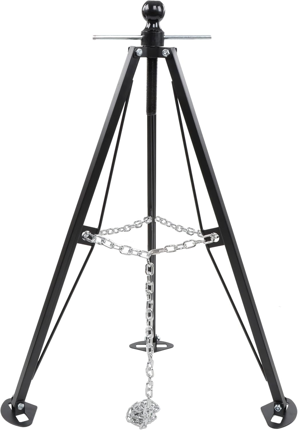 Dumble Gooseneck RV Stabilizer Tripod - 2-5/16in Ball Joint 7500lb Cap 5th Wheel Tripod Stabilizer Adjustable Jack